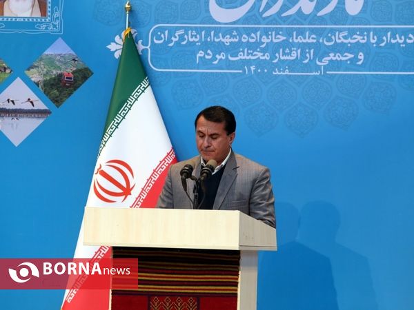 دیدار آیت الله رئیسی با نخبگان ، خانواده شهدا و ایثارگران در مازندران