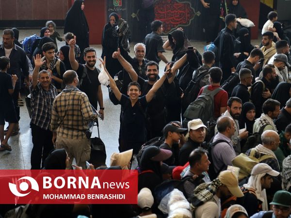 دلدادگان حسینی مرز شلمچه