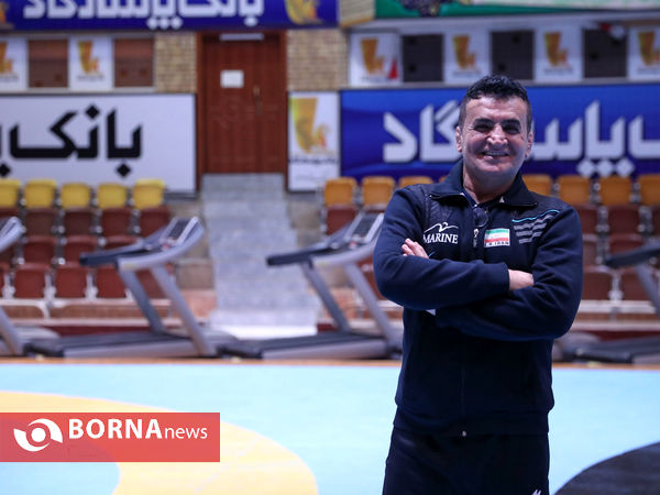 تمرین تیم ملی کشتی فرنگی