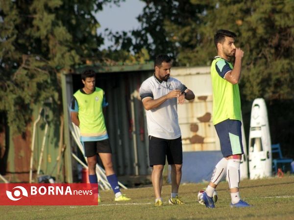 تمرینات تیم فوتبال ملوان بندرانزلی