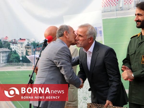 تجلیل از پیشکسوتان فوتبال گیلان با حضور رییس فدراسیون فوتبال