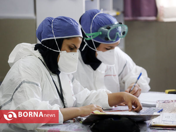 نبرد با کرونا بیمارستان نمازی شیراز