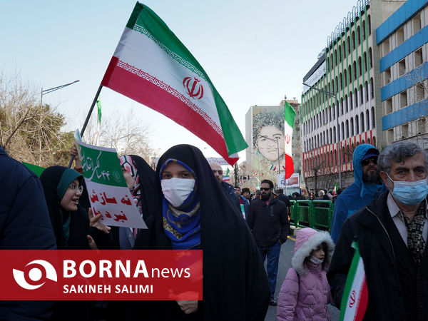 راهپیمایی ۲۲ بهمن تهران -۱