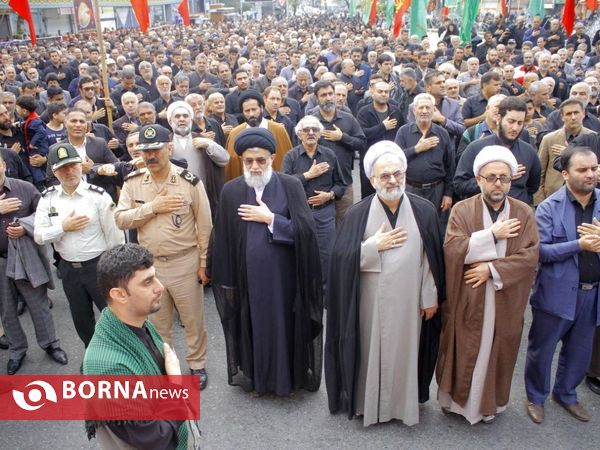 مراسم تجمع اربعین حسینی در شهرستان بندرانزلی