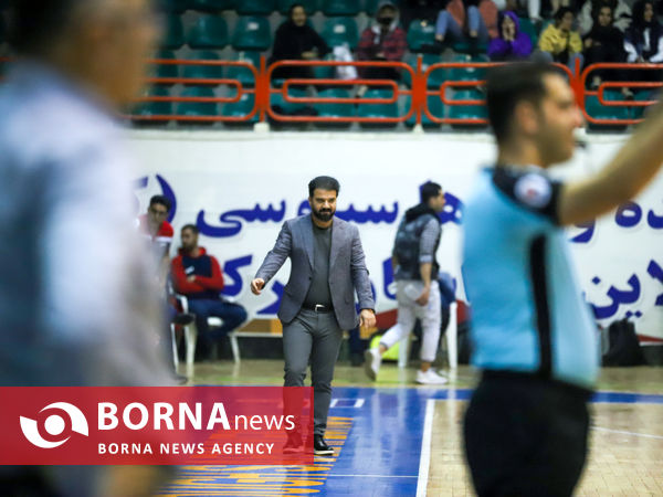 دیدار تیم های بسکتبال نبوغ - کاله