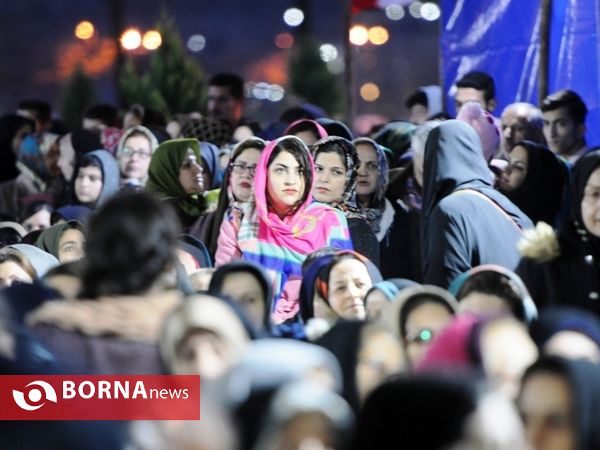 جشن بازگشایی جزیره استخر لاهیجان