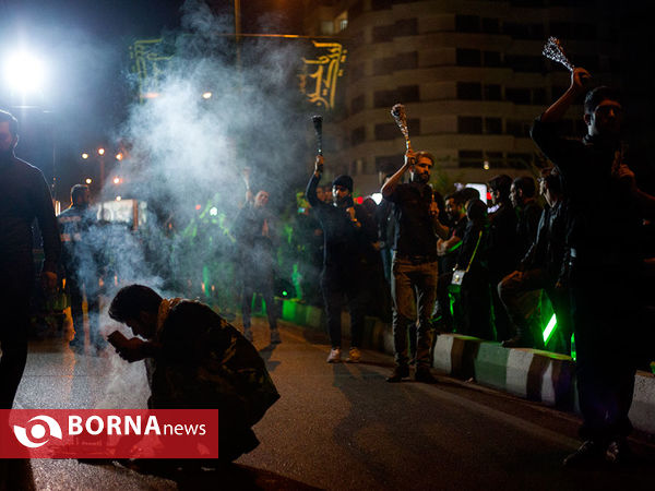 محرم در محله های تهران - خیابان اندرزگو