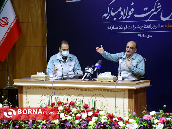 نشست خبری مدیرعامل فولاد مبارکه اصفهان