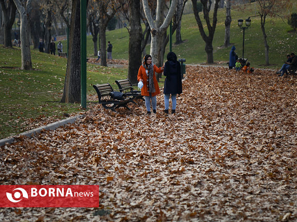 واپسین روزهای پاییزی تهران