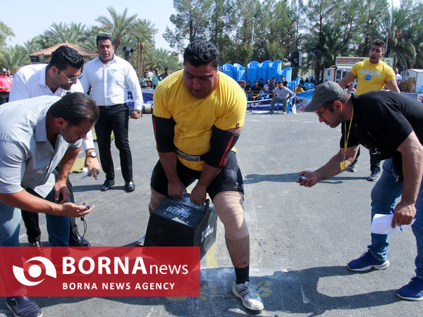 فینال مسابقات قویترین مردان کارگری