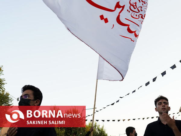 اجتماع دسته های عزاداری در امیر چقماق یزد