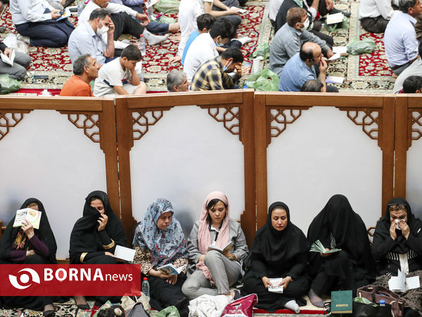 برگزاری مراسم دعای عرفه در حرم شاهچراغ(ع)