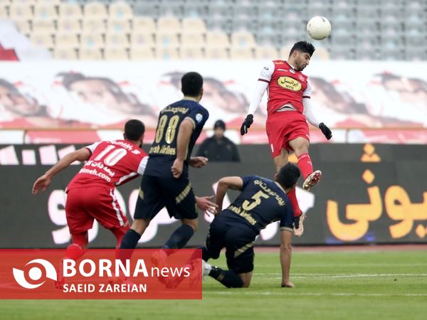 دیدار تیم های پرسپولیس تهران - نساجی مازندران