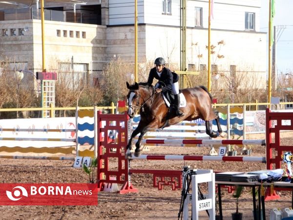 مسابقات پرش با اسب قهرمانی استان کرمان