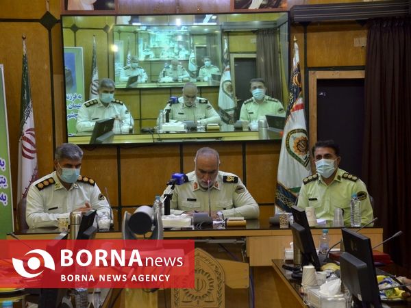 نشست خبری فرمانده انتظامی استان مازندران