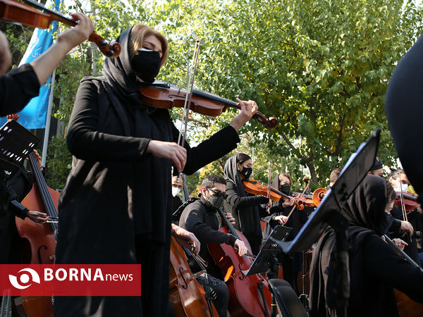 مراسم وداع با پورنگ پورشیرازی