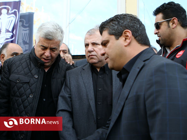 تشییع پیکر مرحوم همایون بهزادی