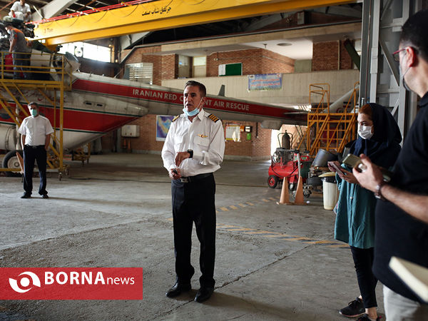 بازدید خبرنگاران از سازمان امداد و نجات جمعیت هلال احمر