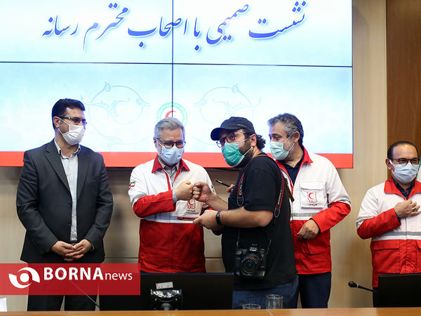 بازدید خبرنگاران از سازمان امداد و نجات جمعیت هلال احمر