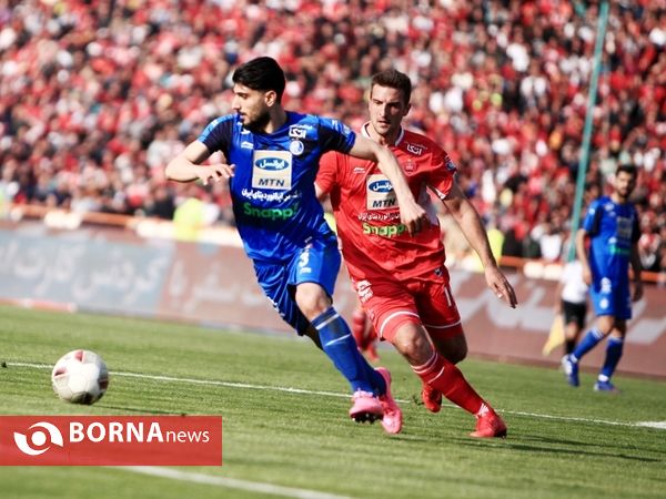 دیدار تیم های فوتبال پرسپولیس- استقلال