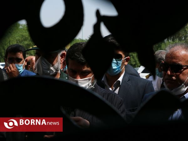 آیین گرامیداشت شهدای آموزش و پرورش آبادان