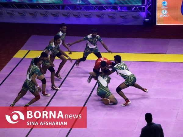 روز نخست مسابقات کبدی قهرمانی جوانان جهان