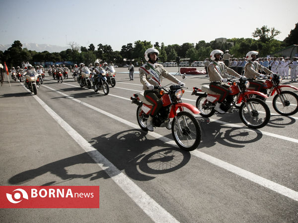 صبحگاه مشترک دژبان کل آجا