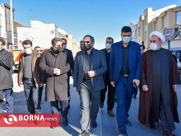 آیین تشیع شهید گمنام در اراک