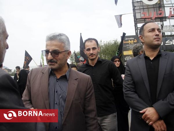 حضور عاشقان حسینی در تجمع بزرگ اربعین آستانه اشرفیه