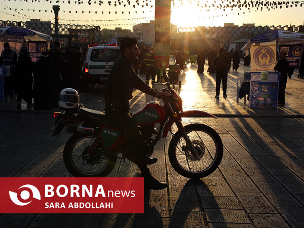 پیاده روی جاماندگان اربعین در تهران