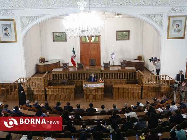 نشست خبری اختتامیه نهمین دوره مجلس شورای اسلامی