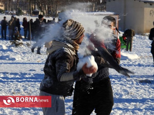 جشنواره بزرگ آدم برفی در اردبیل