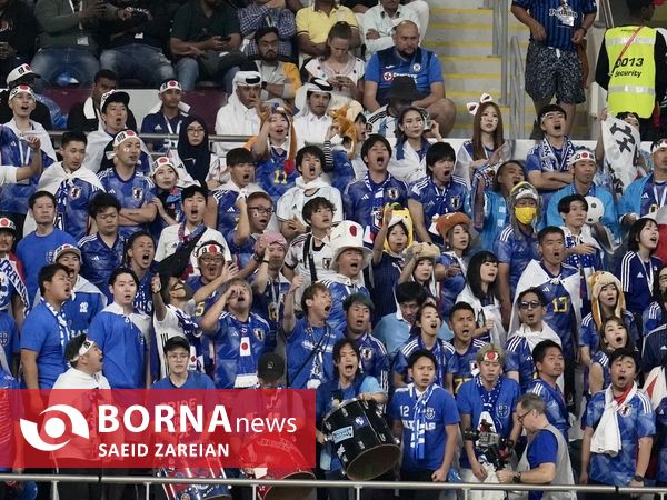 دیدار تیم های فوتبال ژاپن - آلمان