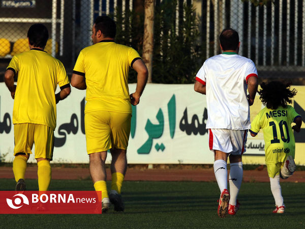 تمرین تیم فوتبال ستارگان ایران