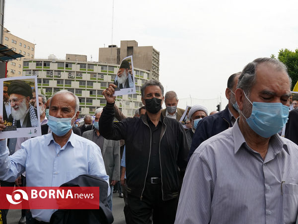 راهپیمایی روز قدس -تهران ۱
