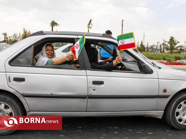 استقبال مردم از قهرمانان فرنگی کار شیرازی