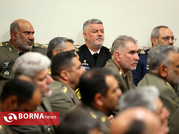 دیدار فرماندهان ارشد ارتش جمهوری اسلامی ایران با فرمانده کل قوا