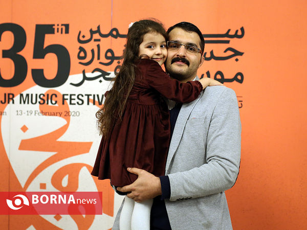 در حاشیه اختتامیه سی و پنجمین جشنواره موسیقی فجر