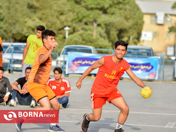 مهاجران قهرمان رقابت های  هندبال ۵ نفره نوجوانان کشور