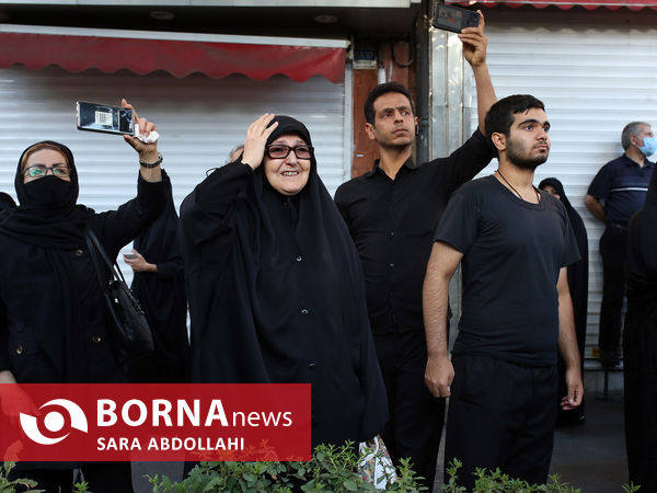 پیاده روی جاماندگان اربعین در تهران