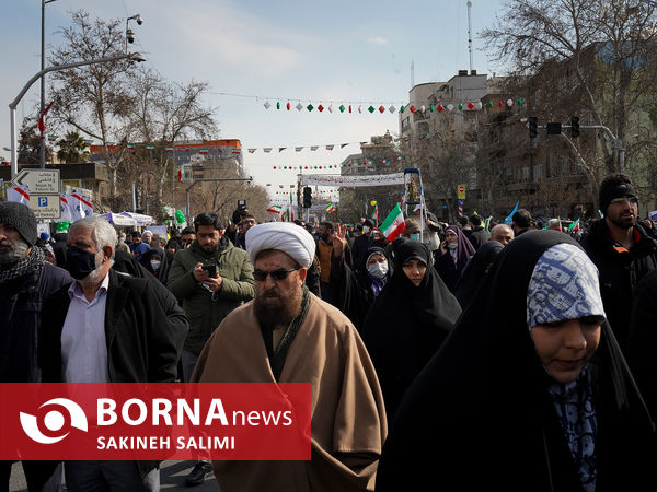 راهپیمایی ۲۲ بهمن تهران -۱