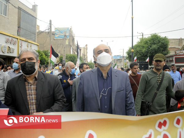 راهپیمایی روز قدس- شهرستان قدس