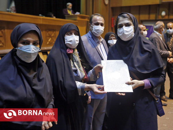 مراسم تجلیل از بانوان قهرمان مربیان ، داوران بین‌المللی استان فارس