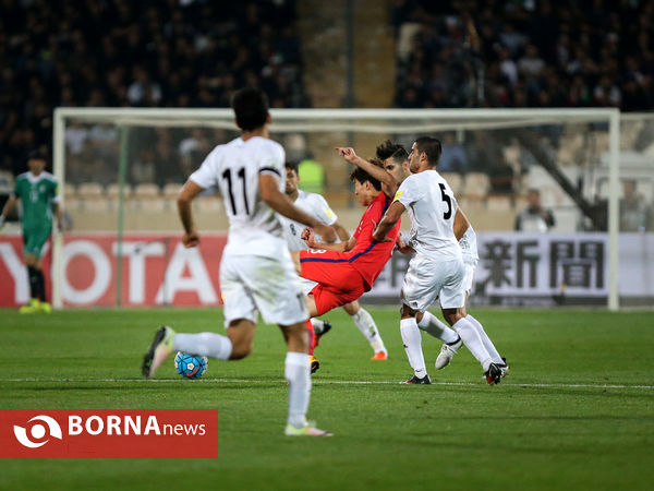 در حاشیه دیدار تیمهای  فوتبال ایران - کره جنوبی