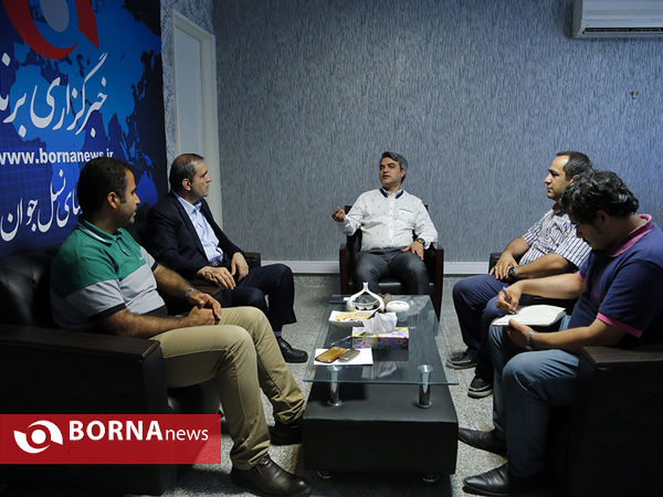 حضور نماینده مجلس " آقای علی اصغر یوسف نژاد در خبرگزاری برنا