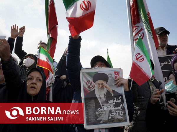 راهپیمایی ۲۲ بهمن تهران -۱