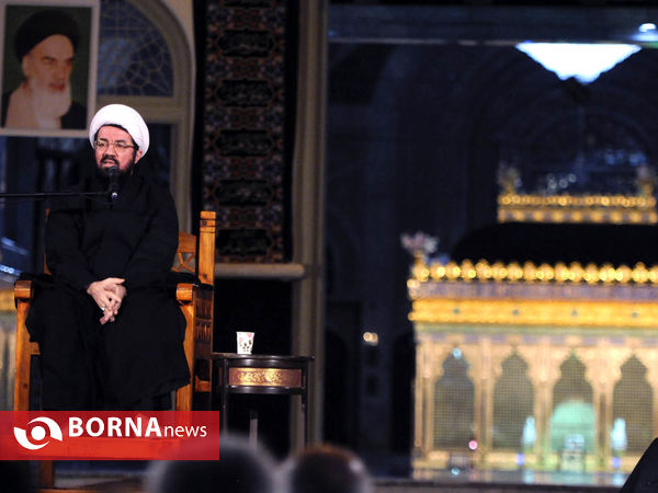 مراسم سوگواری شب تاسوعا- حرم امام راحل