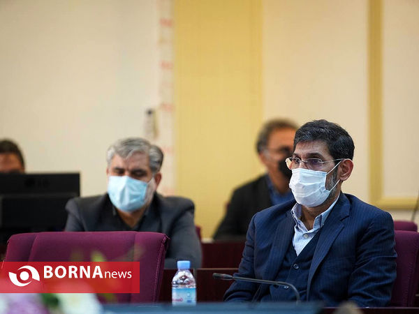 نشست مشترک رئیس پدافند غیر عامل با وزیر ورزش و جوانان