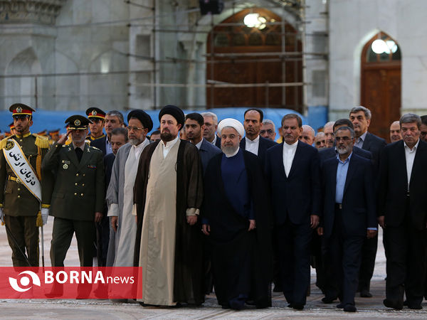 تجدید میثاق اعضای هیات دولت با آرمان های امام راحل