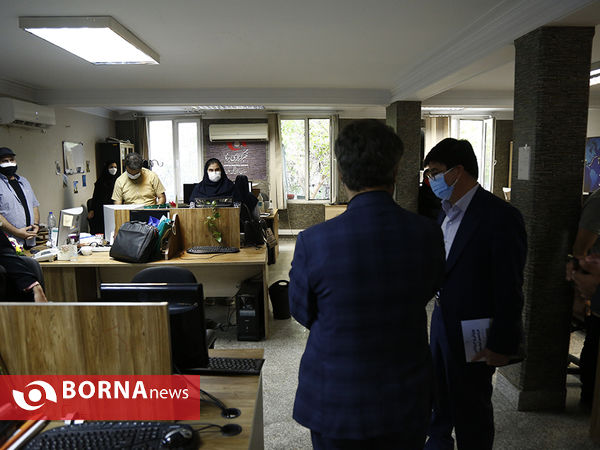 حضور معاون وزیر ورزش و جوانان در خبرگزاری برنا